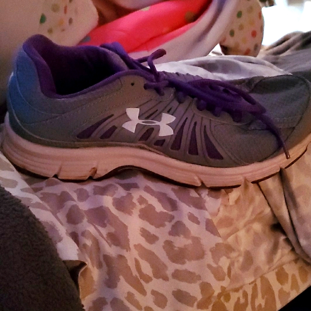 Under armour athletic shoe